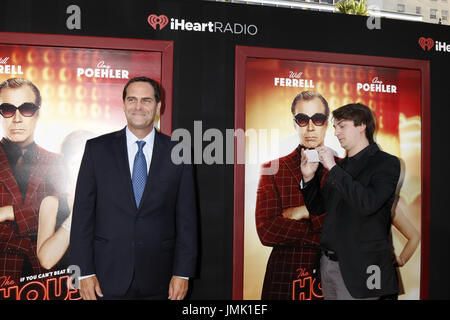 Los Angeles premiere of 'The House' - Arrivals  Featuring: Andy Buckley, Son Where: Los Angeles, California, United States When: 26 Jun 2017 Credit: Nicky Nelson/WENN.com Stock Photo