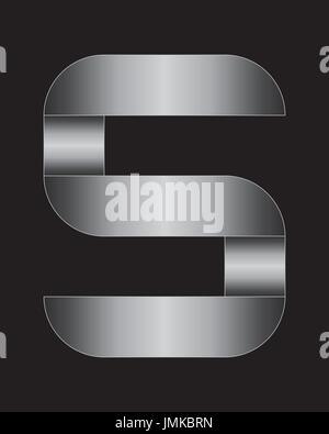 rectangular bent metal font - letter C Stock Vector Image & Art - Alamy