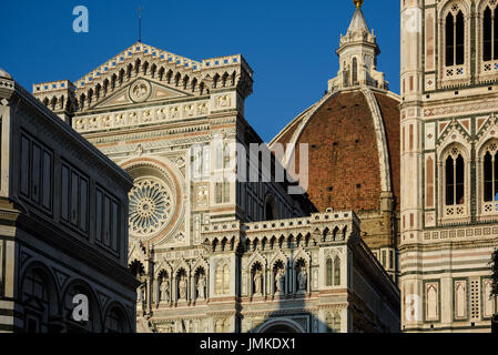 Florenz, Kathedrale Santa Maria del Fiore - Florence, Cathedral Santa Maria del Fiore Stock Photo