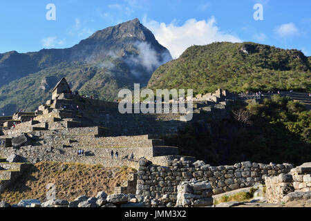 The Guard House overlooks Machu Picchu and is the highest point in the city.