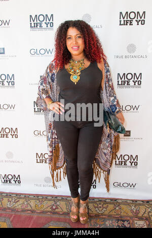 Malibu, California, USA. 27th July, 2017. Delia Douglas attends 'A Celebrity Evening of Wellness' at Calamigos Beach Club in Malibu California on July 27th, 2017.  Credit:  Sheri Determan/Alamy Live News Stock Photo