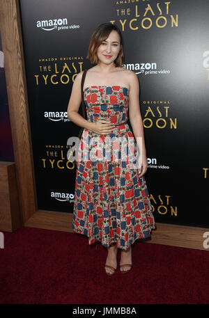 WEST HOLLYWOOD, CA - JULY 27: Zelda Williams, At Premiere Of Amazon Studios' 'The Last Tycoon' At The Harmony Gold Theatre In California on July 27, 2017. Credit: FS/MediaPunch Stock Photo