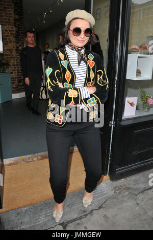London, UK. Gizzi Erskine at the Saira Shoes pop-up store launch party