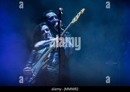 Marilyn Manson, in concert at Capannelle Arena, Rome, Italy Stock Photo