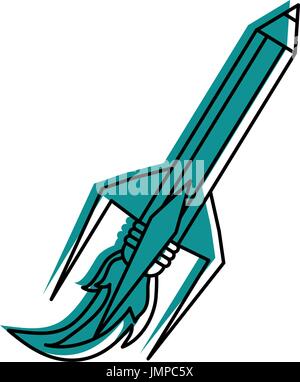 pencil with eraser icon image  Stock Vector