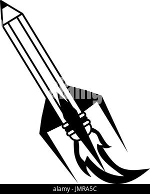 pencil with eraser icon image  Stock Vector