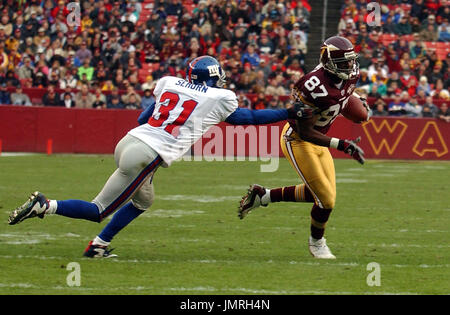 New York Giants cornerback Jason Pinnock (27) reacts against the Washington  Commanders during an NFL football game Sunday, Dec. 4, 2022, in East  Rutherford, N.J. (AP Photo/Adam Hunger Stock Photo - Alamy