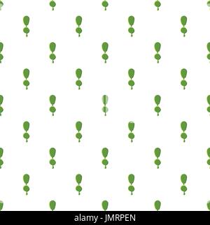 Exclamation mark made of green slime Stock Vector