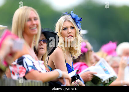 Moet and Chandon Champagne singage ahead of Festival Friday of the Moet and  Chandon July Festival at Newmarket racecourse, Suffolk. Picture date:  Friday July 8, 2022 Stock Photo - Alamy