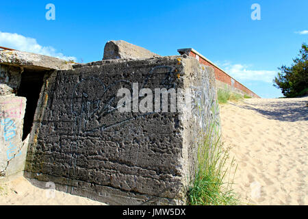 Ruins of the fascist architecture at Prora, Ruegen island, Mecklenburg Western Pomerania, Germany, Europe Stock Photo