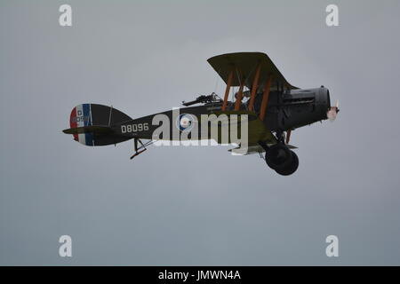 Bristol fighter, WW1,VINTAGE airplane Stock Photo