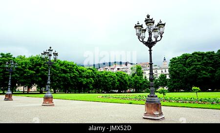 Landscape in front of Casino Baden-Baden and Kurhaus Baden-Baden, Baden-Baden, Germany Stock Photo