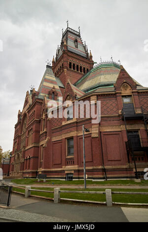 sanders theatre end of the memorial hall harvard university Boston USA ...