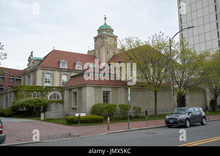 adolphus busch hall harvard university Boston USA Stock Photo