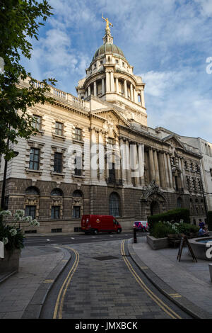 The Central Criminal Court of England and Wales, commonly known as the Old Bailey Stock Photo