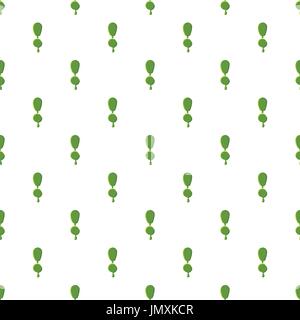 Exclamation mark made of green slime Stock Vector