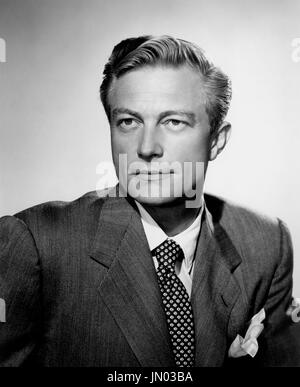 Richard Denning, Publicity Portrait for the Film, 'Flame of Stamboul', Columbia Pictures, 1951 Stock Photo