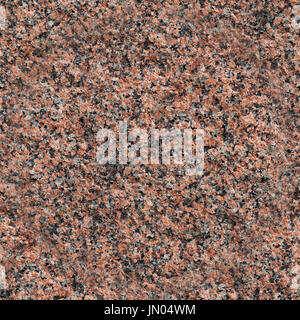 seamless red grungy granite. background, texture. Stock Photo