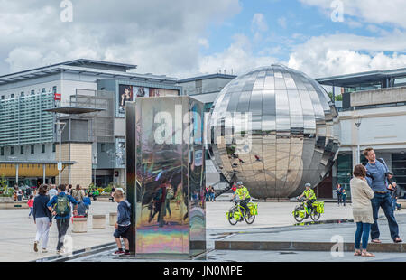 Bristol Science Centre and People, West of England Stock Photo