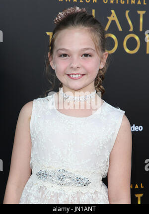 July 28, 2017 - West Hollywood, U.S. - 28 July 2017 - West Hollywood, California - Chloe Guidry. ''The Last Tycoon'' Los Angeles Premiere held at at Harmony Gold Theatre. Photo Credit: F. Sadou/AdMedia (Credit Image: © F. Sadou/AdMedia via ZUMA Wire) Stock Photo