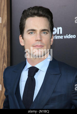 West Hollywood, USA. 27th July, 2017. 28 July 2017 - West Hollywood, California - Matt Bomer. ''The Last Tycoon'' Los Angeles Premiere held at at Harmony Gold Theatre. Photo Credit: F. Sadou/AdMedia Credit: F. Sadou/AdMedia/ZUMA Wire/Alamy Live News Stock Photo