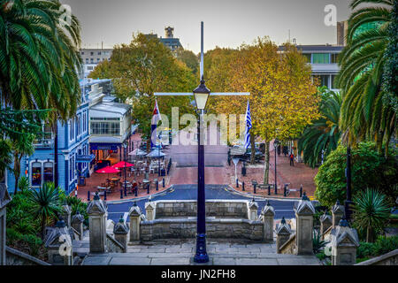 A Quiet Afternoon In Nelson City, New Zealand Stock Photo