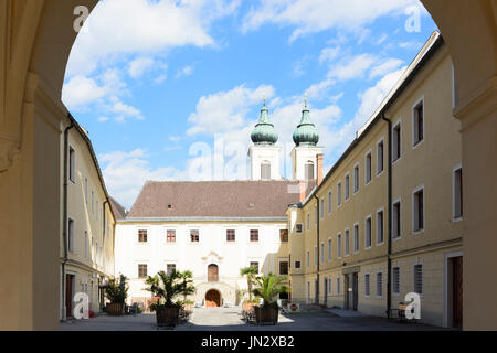 Abbey of Lambach monastery, Lambach, Zentralraum, Oberösterreich, Upper Austria, Austria Stock Photo