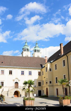 Abbey of Lambach monastery, Lambach, Zentralraum, Oberösterreich, Upper Austria, Austria Stock Photo