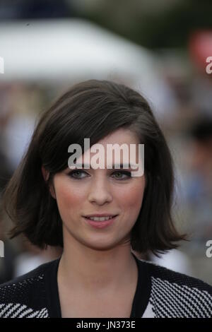 Nora Tschirner on stage during Classic Open Air in Berlin Stock Photo