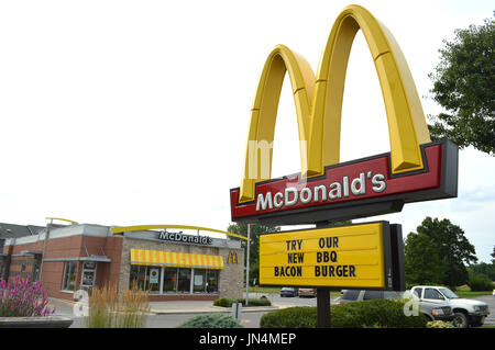 McDonald's Sign Stock Photo