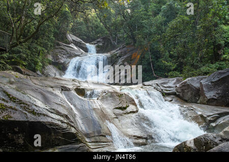 Josephine Falls, Wooroonooran National Park, near Innisfail, Queensland, Australia Stock Photo