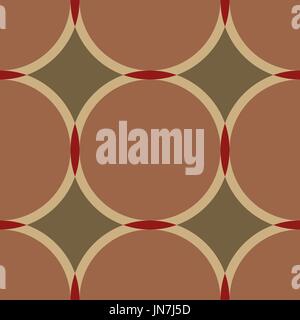 Encaustic tiles seamless pattern. Vector EPS 10 Stock Vector