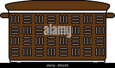 basket vector illustration Stock Vector