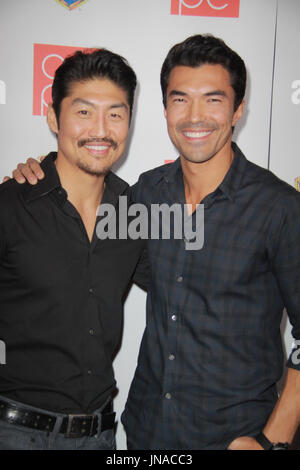 Brian Tee, Ian Anthony Dale 11/18/2012 "2012 CAPE Celebrity Poker