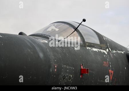 US Air Force U-2 Dragon Lady on static display at the 2017 Royal International Air Tattoo Stock Photo