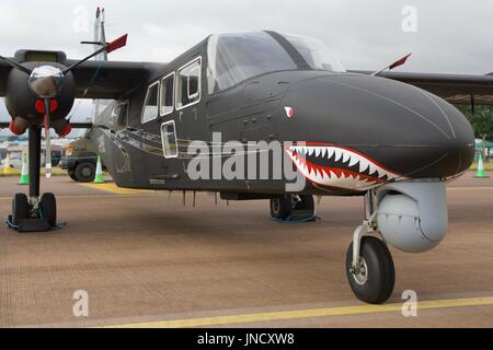 Britten-Norman BN-2T Defender Stock Photo