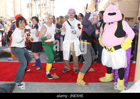 Majin Boo cosplayer 04/11/2015 Dragon Ball Z: Resurrection 'F' Premiere  held at the Egyptian Theater in Hollywood, CA Photo by Kazuki Hirata /  HollywoodNewsWire.net Stock Photo - Alamy