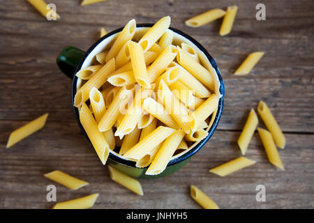 Download Wholewheat Penne Pasta Stock Photo Alamy Yellowimages Mockups