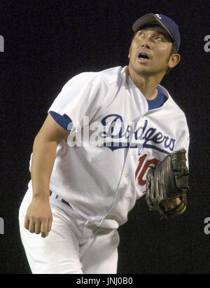 MLB: Mike Piazza. LA Dodgers, 1997 Stock Photo - Alamy
