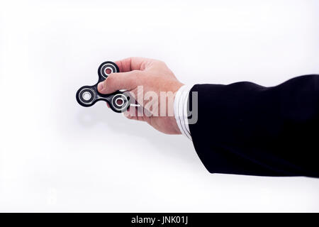 Abstract composition of spinner in business. Stock Photo