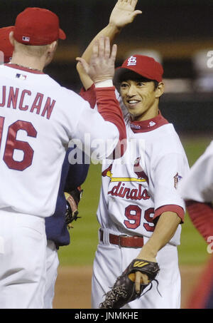 So Taguchi Game-Worn Cardinals Cap - Memorabilia Expert