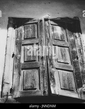 Antique Wooden Door With Texture And Wear Stock Photo Alamy