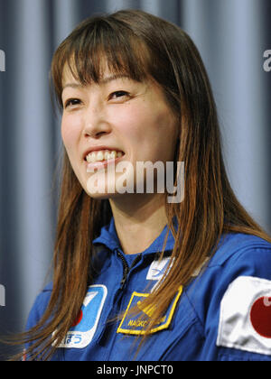 TOKYO Japan Japanese astronaut Naoko Yamazaki who has