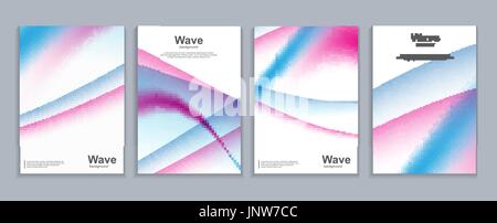 Simple Minimal Covers Abstract 3d Meshes Template Design. Future Geometric Pattern. Vector Illustration Stock Vector