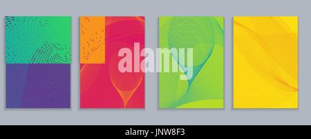 Simple Minimal Covers Abstract 3d Meshes Template Design. Future Geometric Pattern. Vector Illustration Stock Vector