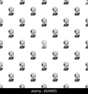 Webcam pattern seamless Stock Vector