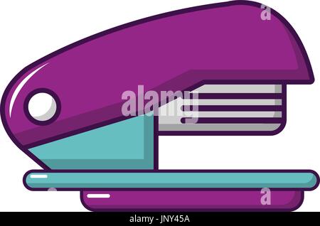 Stapler icon, cartoon style Stock Vector
