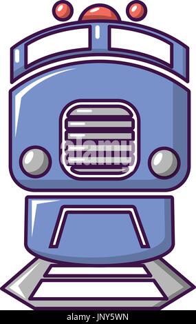 Train icon, cartoon style Stock Vector