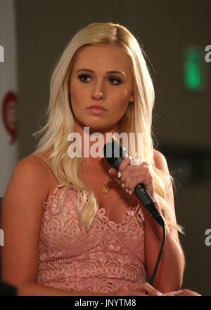 Pasadena, Ca. 30th July, 2017. Tomi Lahren at Tomi Lahren vs. Symone Sanders debate at day 2 of Politicon The Unconventional Convention 2017 at The Pasadena Convention Center in Pasadena, California on July 30, 2017. Credit: Faye Sadou/Media Punch/Alamy Live News Stock Photo