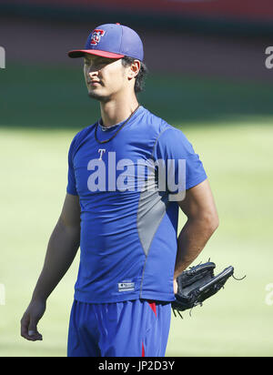 SURPRISE, United States - Farsad Darvish, father of Texas Rangers